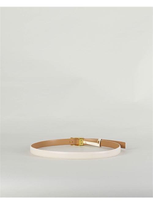 Thin belt in synthetic material with cassette buckle Elisabetta Franchi ELISABETTA FRANCHI | Belt | CT02S41E2193